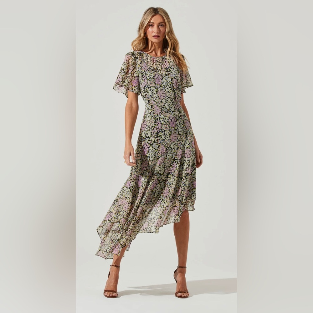 astr the label asymmetrical dress size small